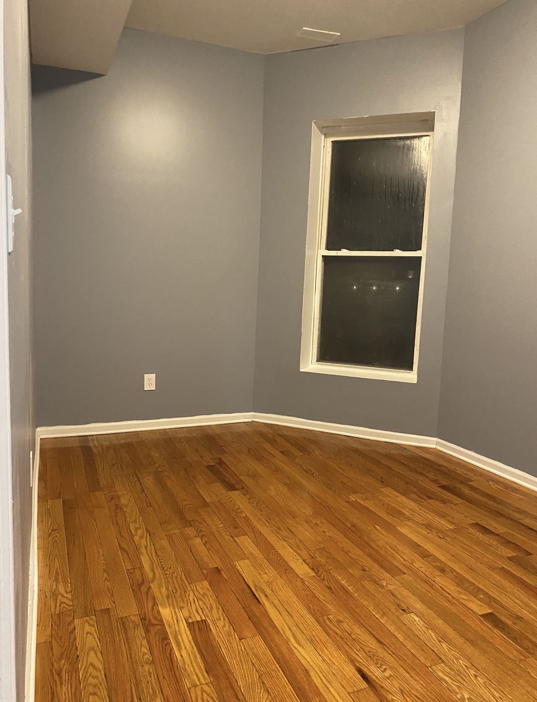 Finished bedroom
