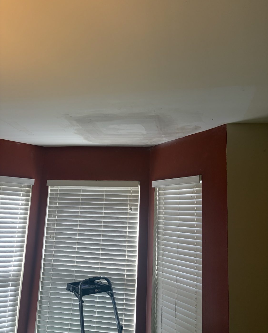 First coat drying