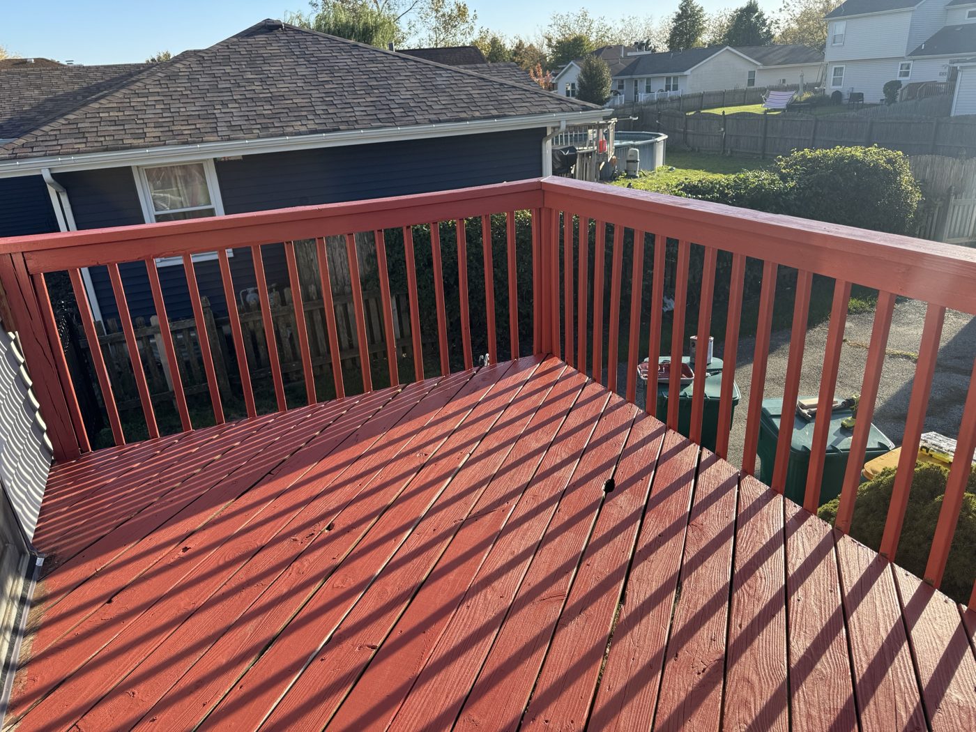 Deck repaint